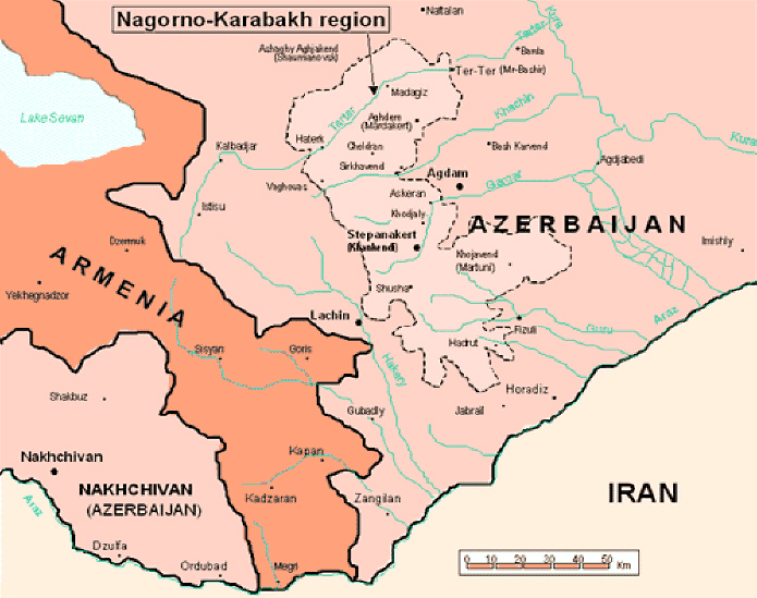 Haut Karabakh Armenie azerbaidjan